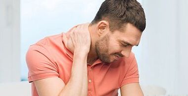 sāpes vīrieša kaklā ar dzemdes kakla osteohondrozi